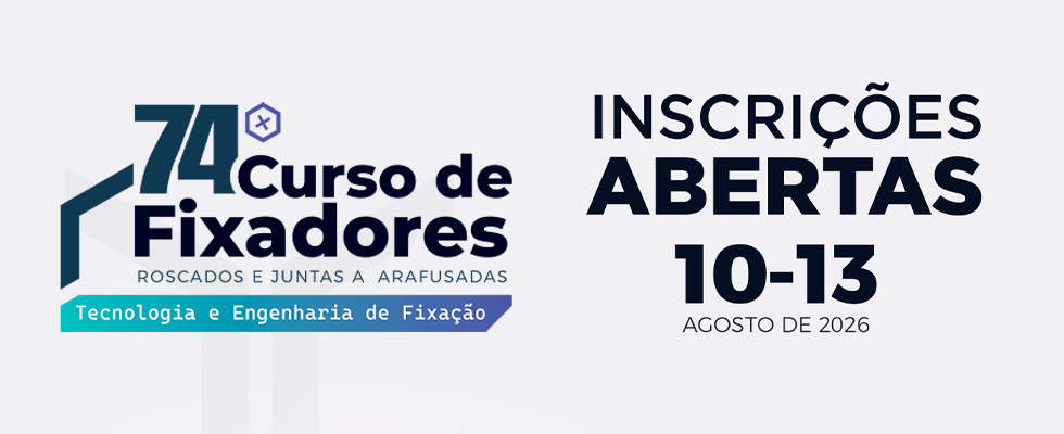 74º Curso de Fixadores Roscados e Juntas Aparafusadas